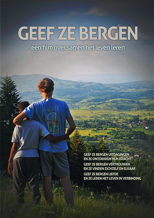 Poster Geef ze Bergen